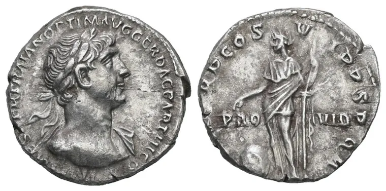 TRAJAN (AD 98-117), AR Denarius